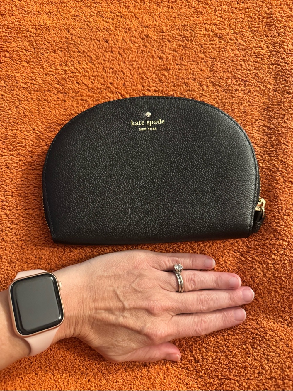 Kate Spade Black Jackson Half Moon
